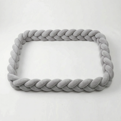 Bedbumper voor Wieg - Gevlochten Baby Bedbumper