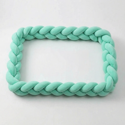 Bedbumper voor Wieg - Gevlochten Baby Bedbumper