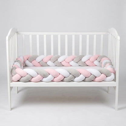 Bedbumper voor Wieg - Gevlochten Baby Bedbumper