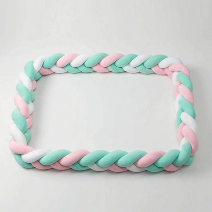 Bedbumper voor Wieg - Gevlochten Baby Bedbumper