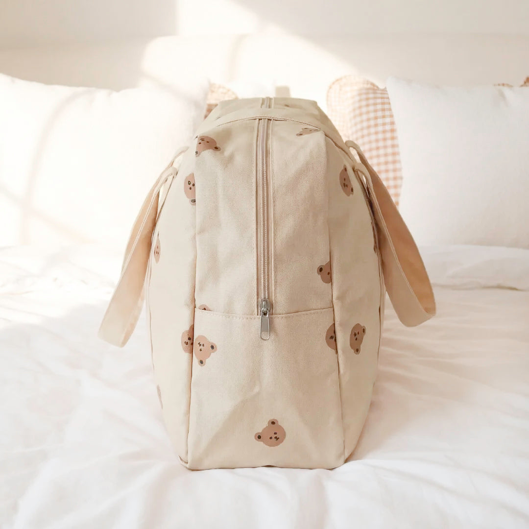 Berenprint Duffeltas – Canvas Tote Luiertas