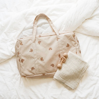 Berenprint Duffeltas – Canvas Tote Luiertas