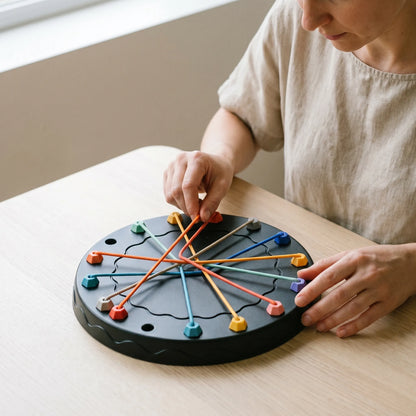 Brainy Knots Spel - Logisch Touw Bordspel voor het Gezin