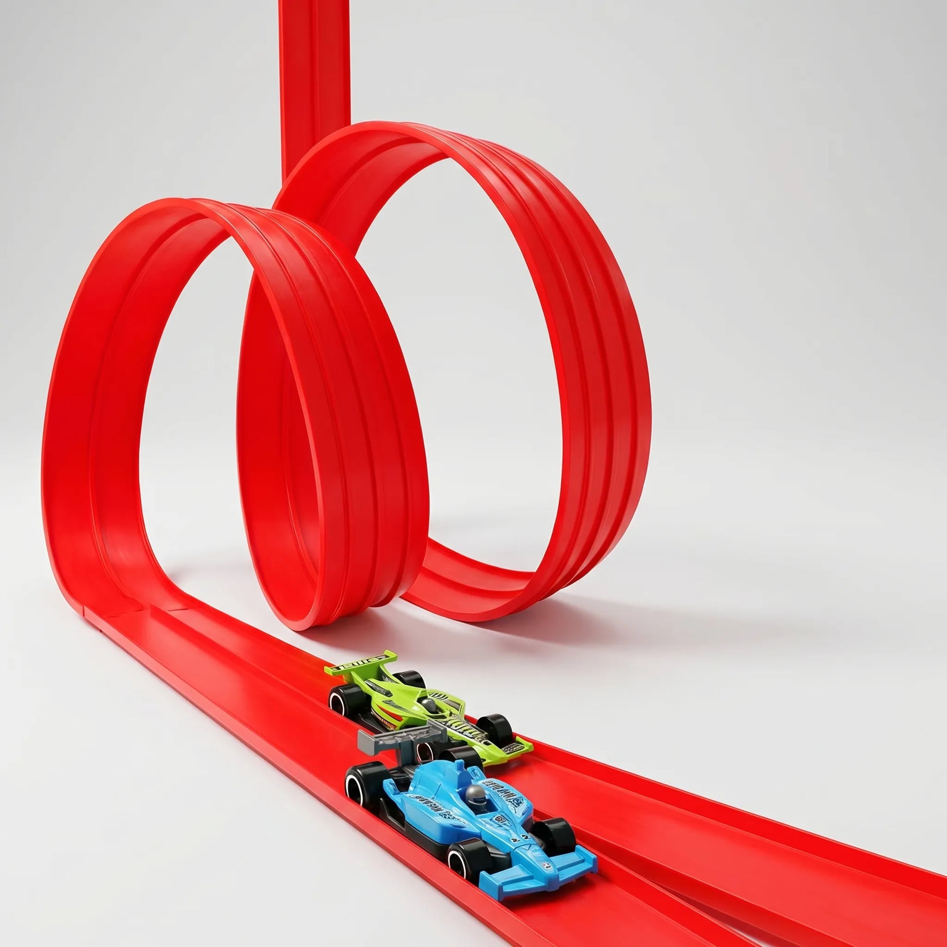 Buigbare Racebaan Set met 4 Speelauto’s – Creatieve Race Track voor Kinderen
