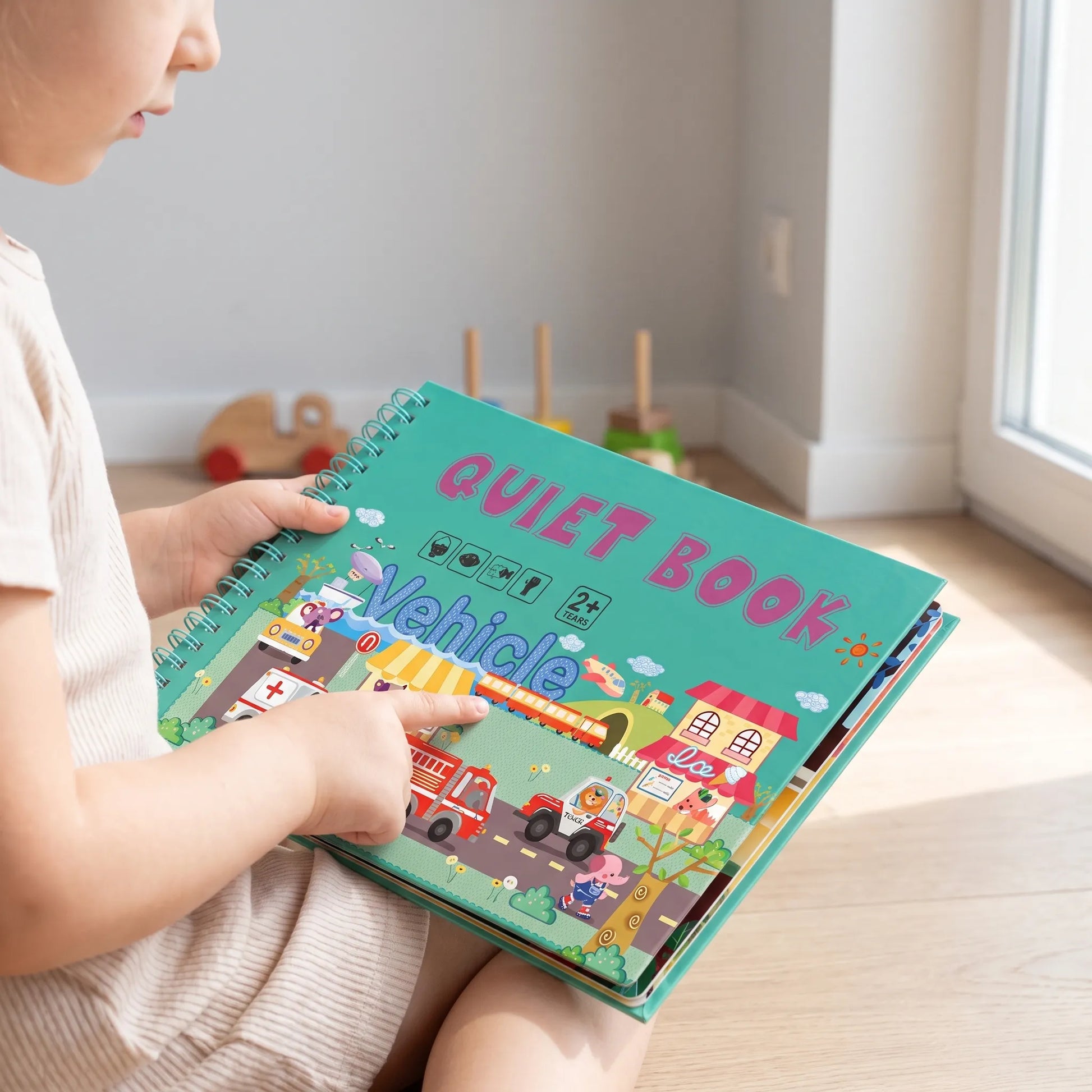 Busy Book Kinderen | Montessori Activiteitenboek | Educatief Speelgoed