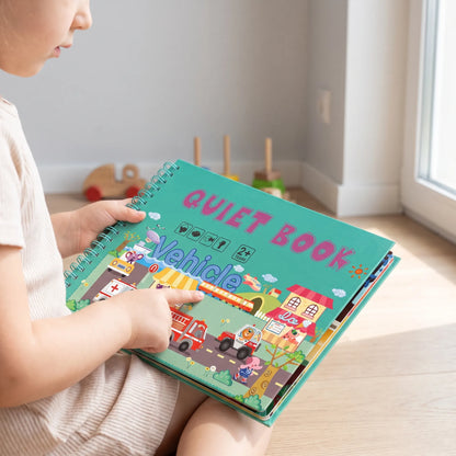 Busy Book Kinderen | Montessori Activiteitenboek | Educatief Speelgoed