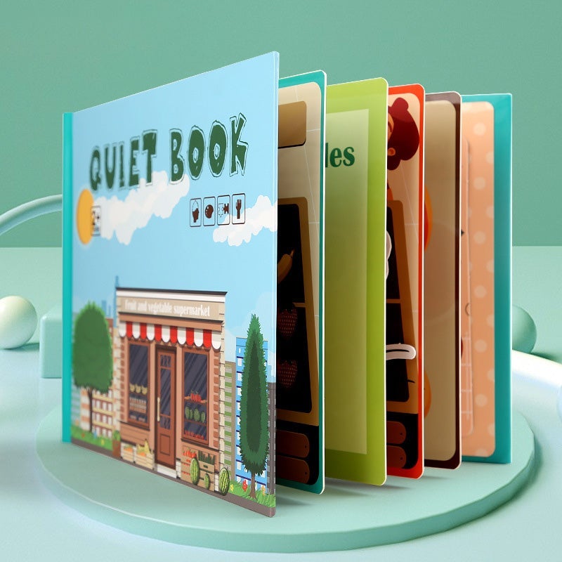 Busy Book Kinderen | Montessori Activiteitenboek | Educatief Speelgoed