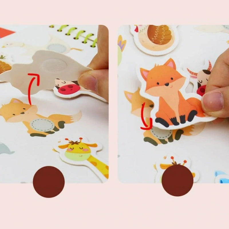 Busy Book Kinderen | Montessori Activiteitenboek | Educatief Speelgoed