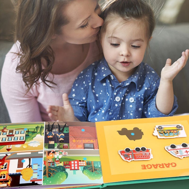 Busy Book Kinderen | Montessori Activiteitenboek | Educatief Speelgoed