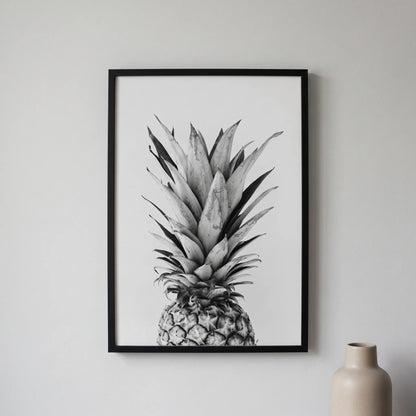 Canvas Schilderij Ananas | Wanddecoratie met Quote | Kinderkamer en Woonkamer