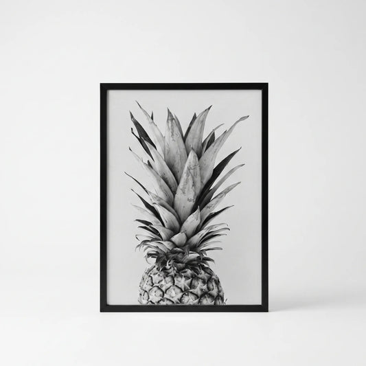 Canvas Schilderij Ananas | Wanddecoratie met Quote | Kinderkamer en Woonkamer