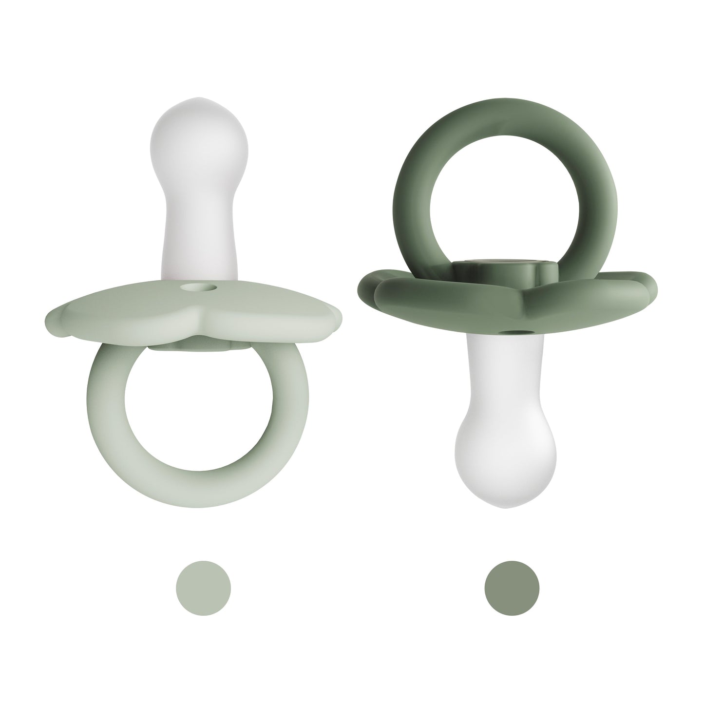 Classic siliconen fopspeen – BPA-vrij | Baby speen met rond schild-MiniBea