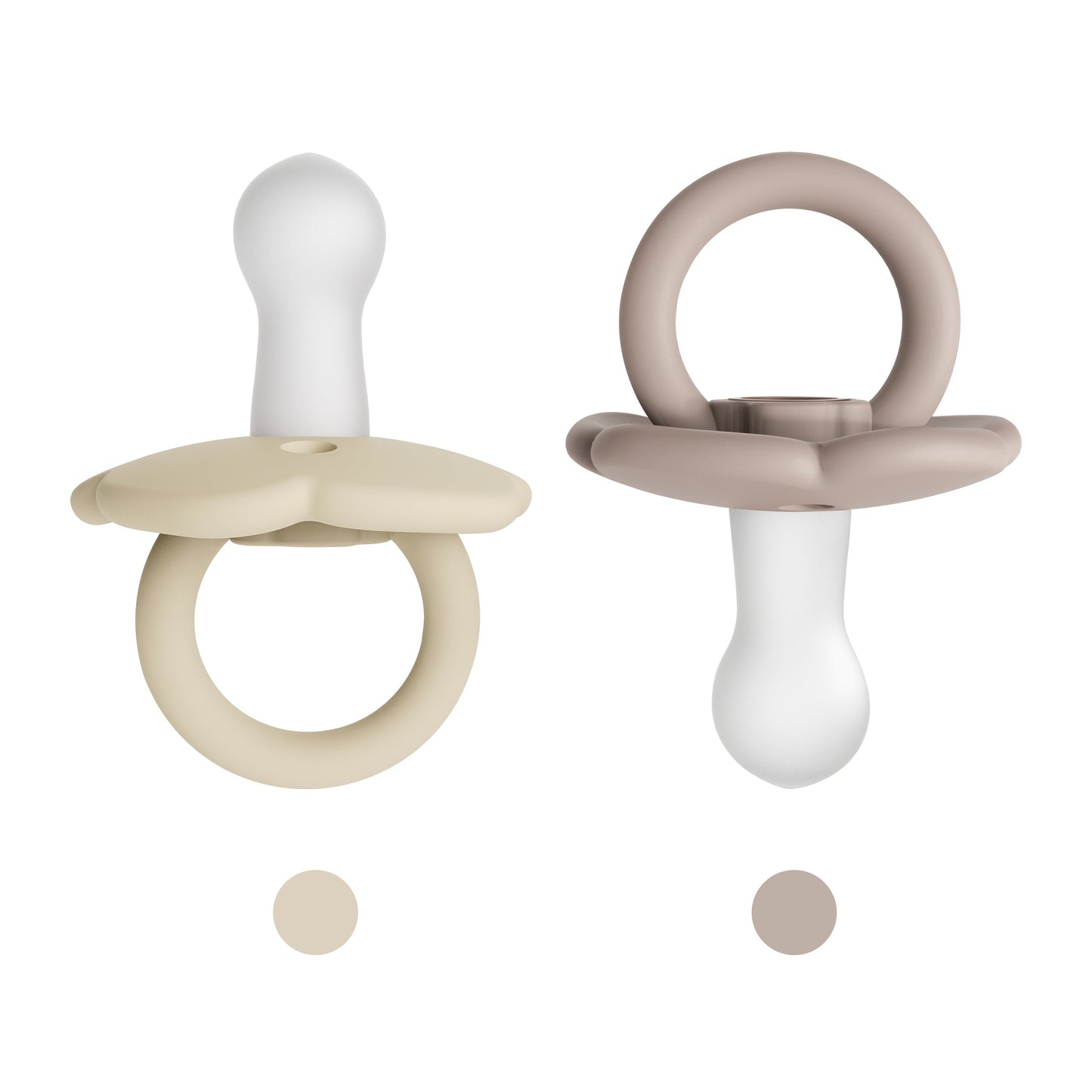 Classic siliconen fopspeen – BPA-vrij | Baby speen met rond schild-MiniBea