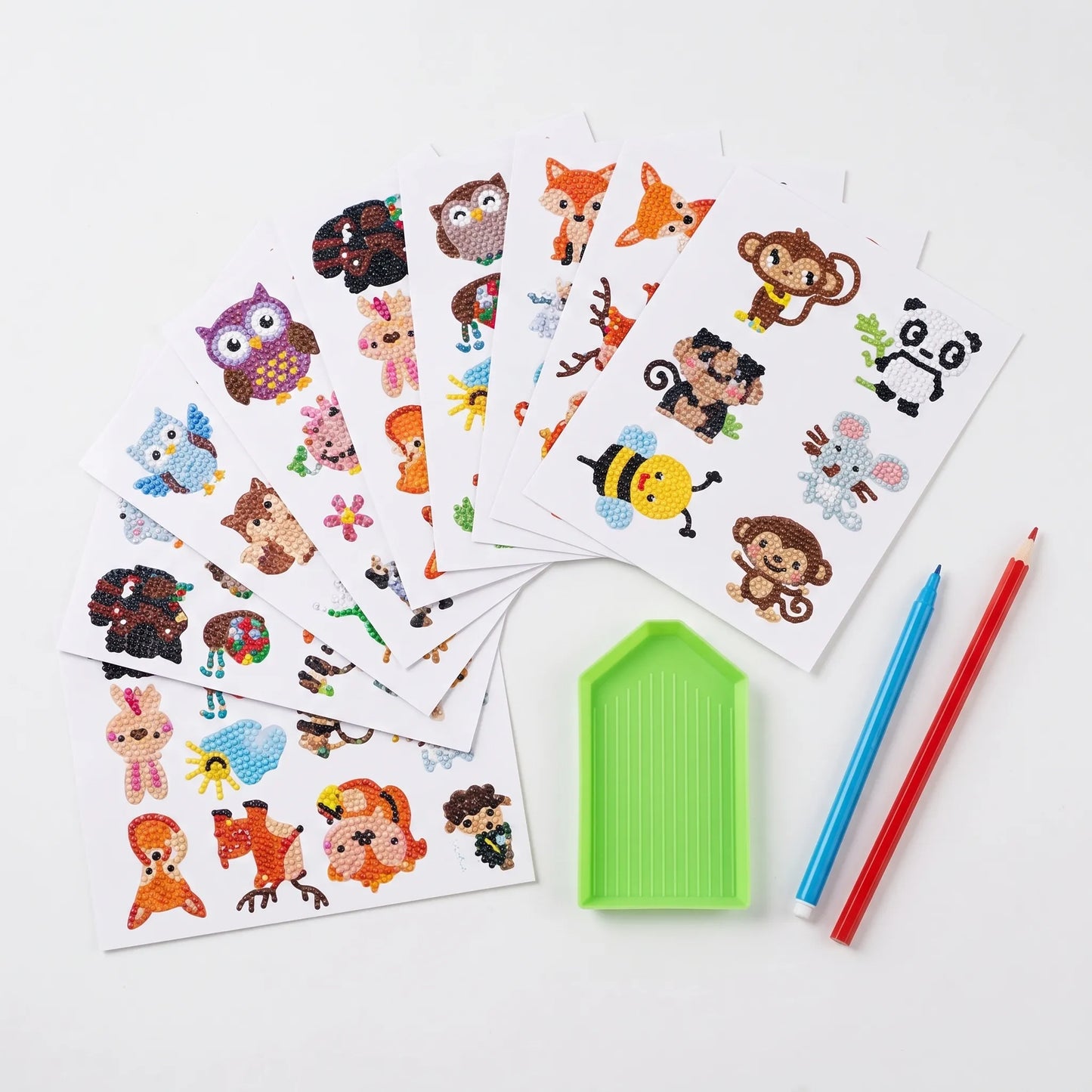 Diamond Painting Kinderen | Knutselset met Diamantsteentjes | Creatief Speelgoed