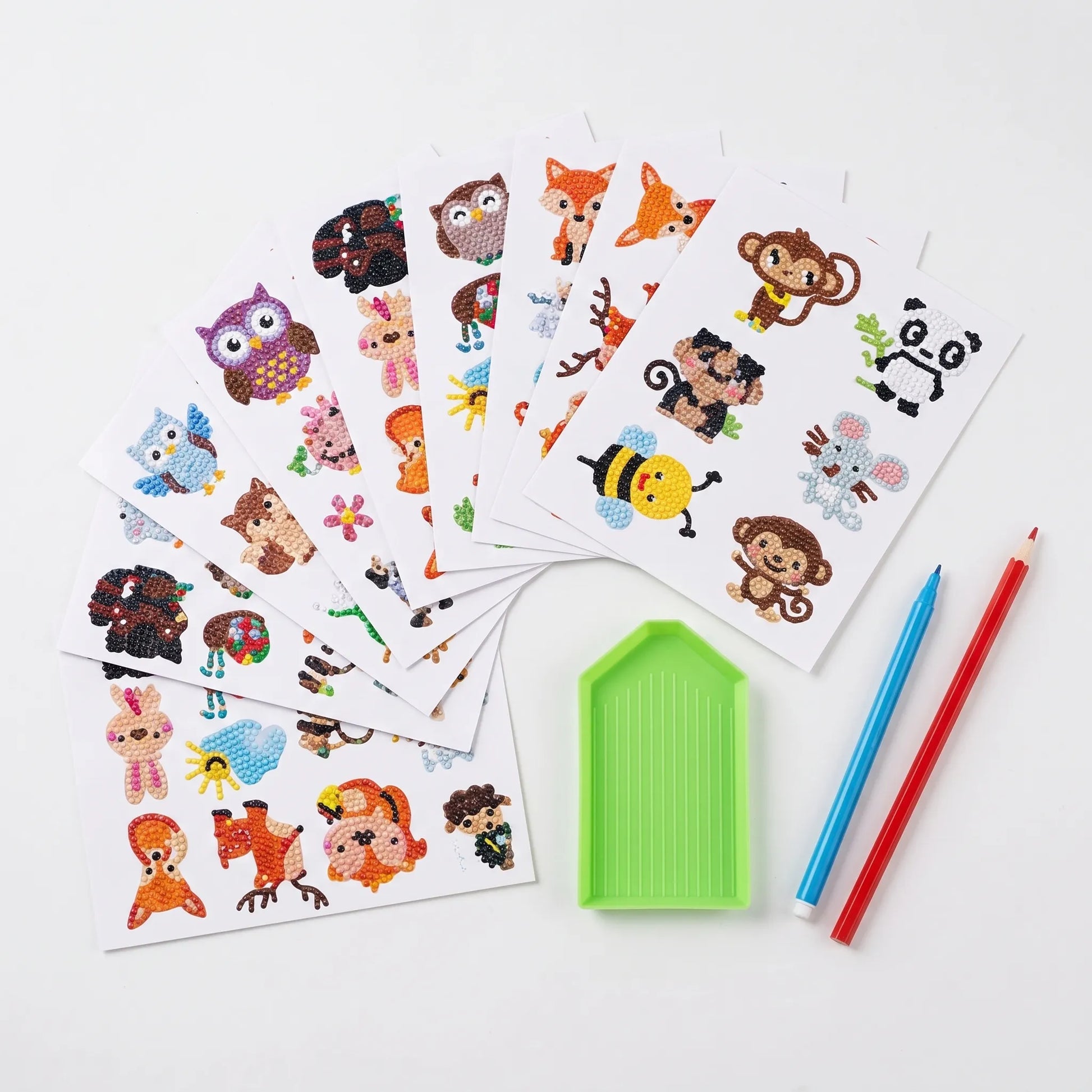 Diamond Painting Kinderen | Knutselset met Diamantsteentjes | Creatief Speelgoed