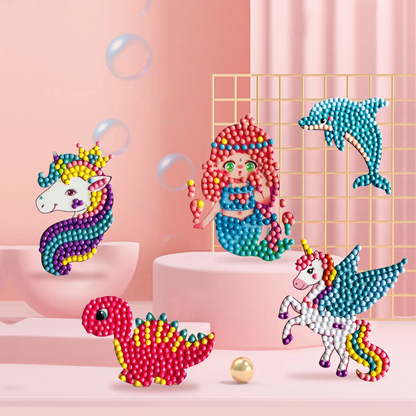 Diamond Painting Kinderen | Knutselset met Diamantsteentjes | Creatief Speelgoed