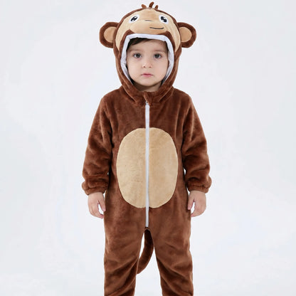 Dieren Onesie - Baby Peuter Schattige Fleece Onesie