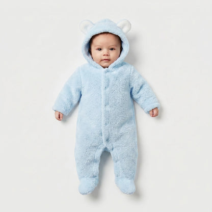 Dieren Onesie - Fleece Beer Baby Jumpsuit