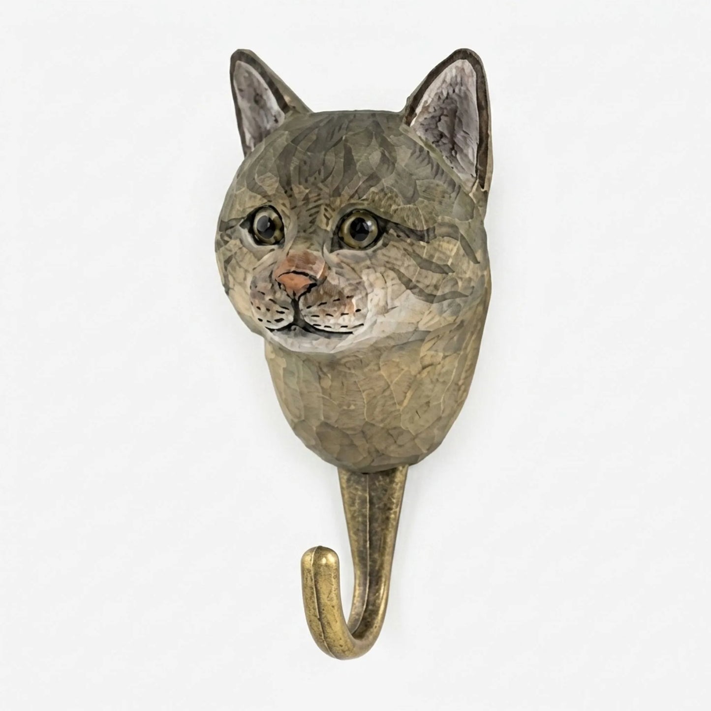 Dieren Wandhaak – Decoratieve Kattenkop Wandhaak