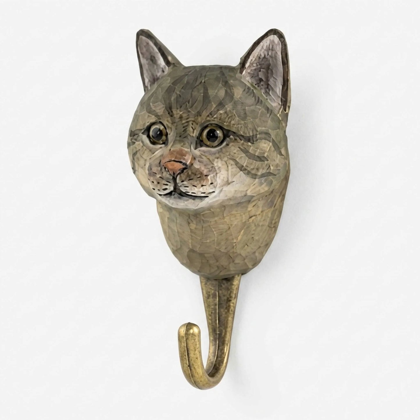 Dieren Wandhaak – Decoratieve Kattenkop Wandhaak