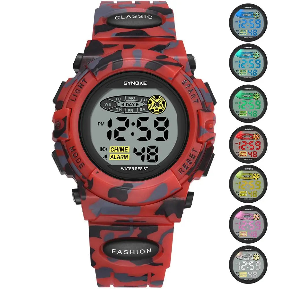 Digitaal Kinderhorloge Waterdicht | Sporthorloge Jongens en Meisjes