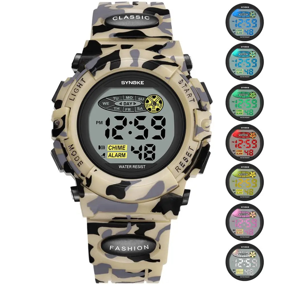 Digitaal Kinderhorloge Waterdicht | Sporthorloge Jongens en Meisjes