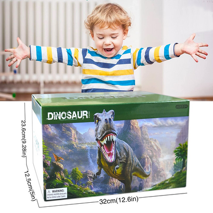 Dinosaurus Racebaan Set – Autobaan Speelset Voor Kinderen