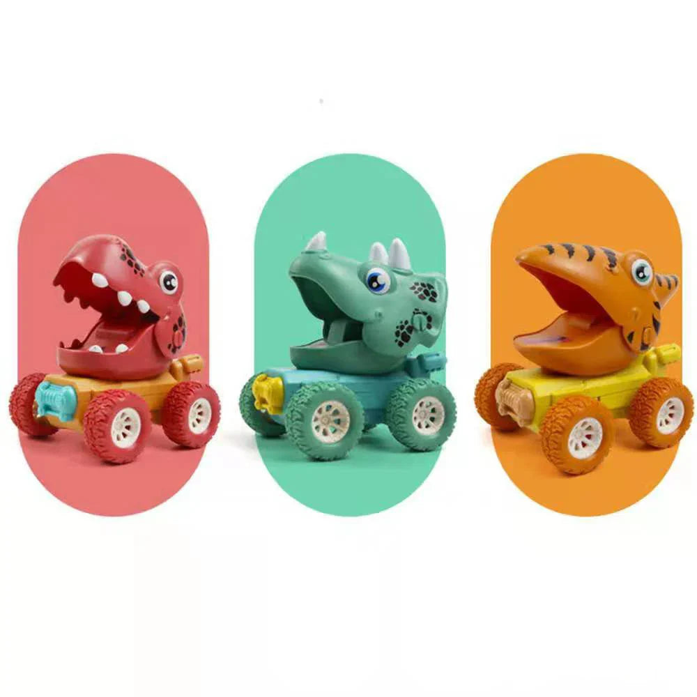Dinosaurus Terugtrek Auto – Dinosaurus Monstertruck Speelgoed