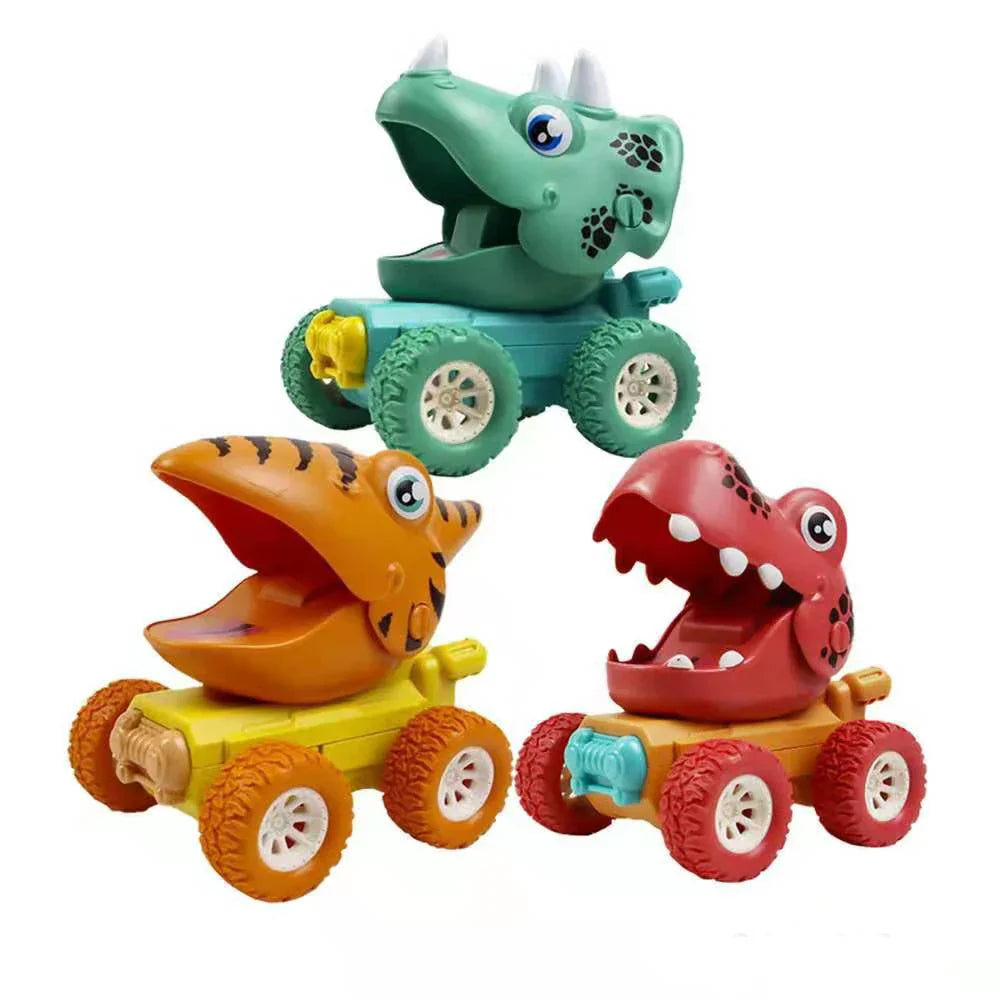 Dinosaurus Terugtrek Auto – Dinosaurus Monstertruck Speelgoed