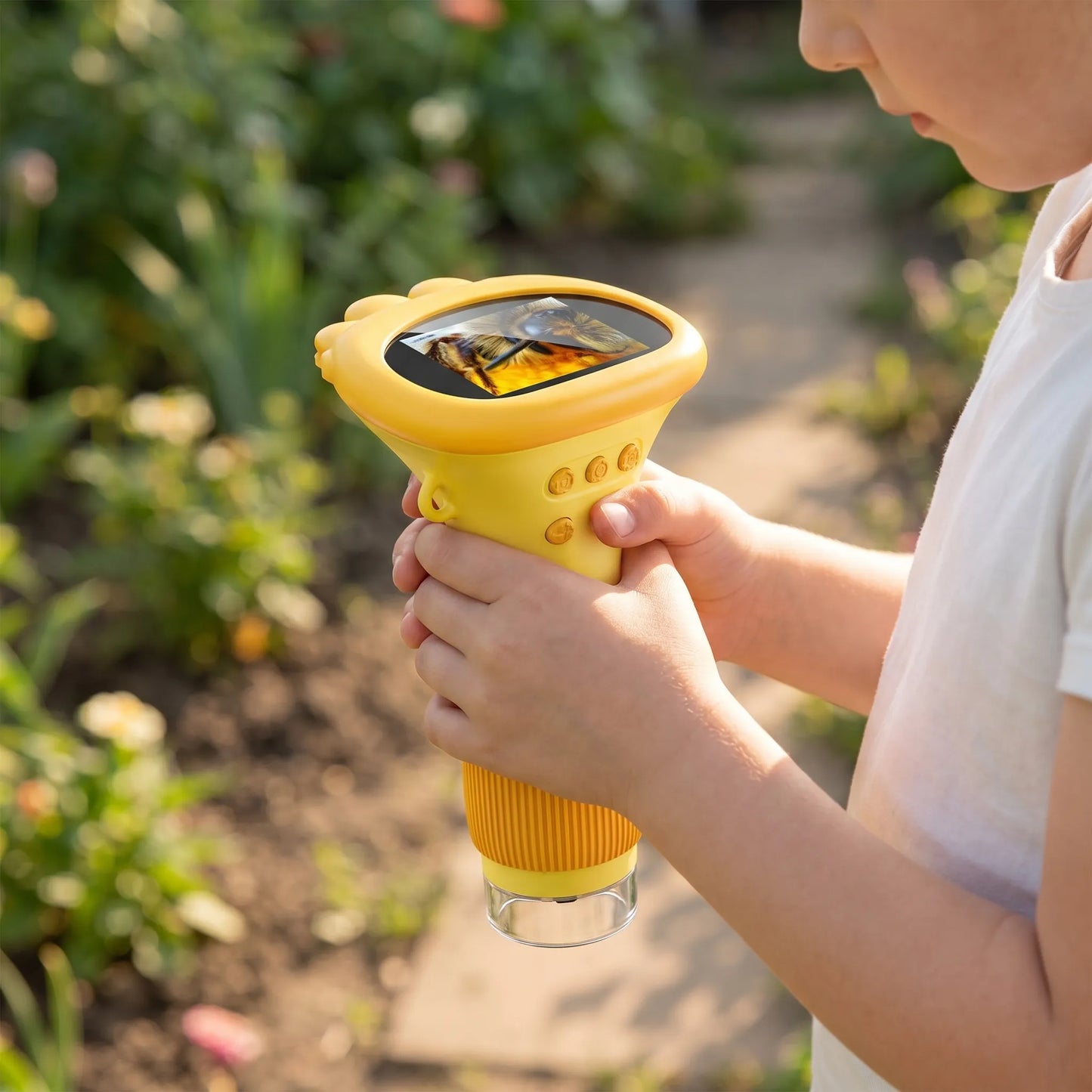 Draagbare microscoopspeelgoed – educatieve handmicroscoop voor kinderen