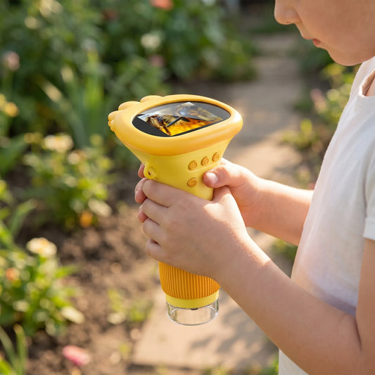Draagbare microscoopspeelgoed – educatieve handmicroscoop voor kinderen