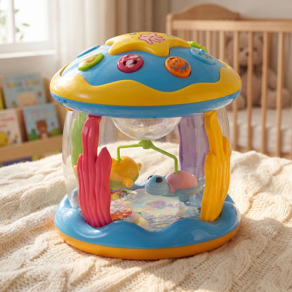 Draaiend Muziekspeelgoed - Lichtgevend Sensorisch Babyspeelgoed