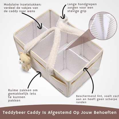 Baby Luier Caddy Organizer – Pluche Opbergcaddy Voor De Babykamer