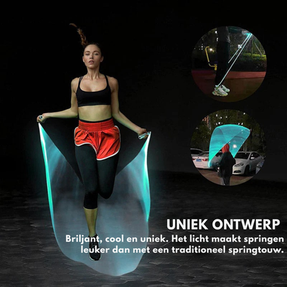 Lichtgevend Springtouw – Gloeiend LED Springtouw