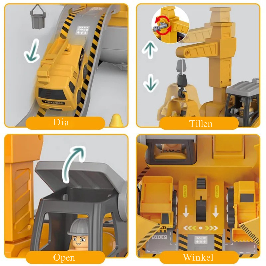 Uit Elkaar Te Halen Constructievoertuig Speelgoed – DIY Schroef- En Bouwtruck Speelgoed