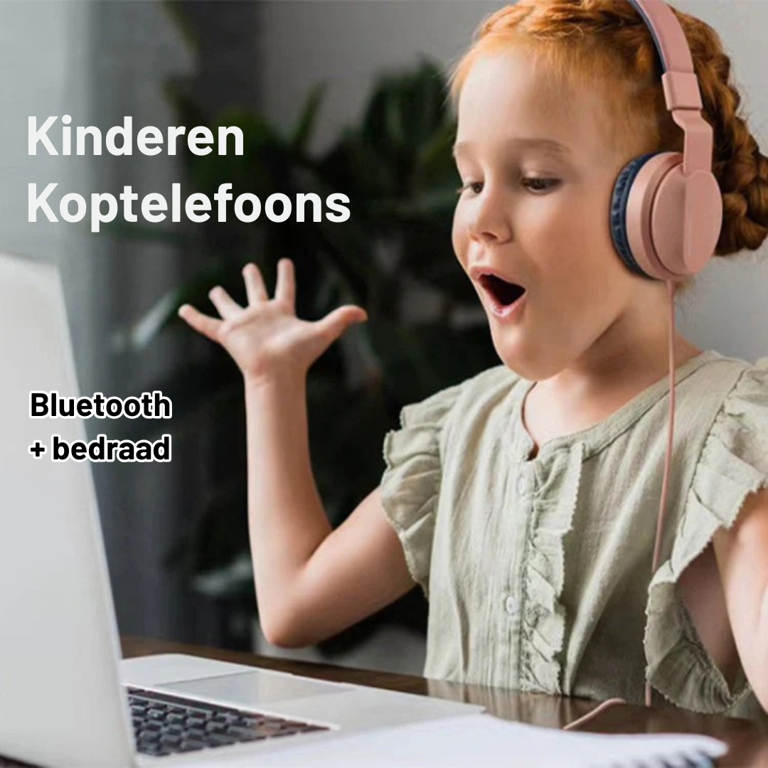 Kinderhoofdtelefoon – Bluetooth Hoofdtelefoon Met Ruisonderdrukking