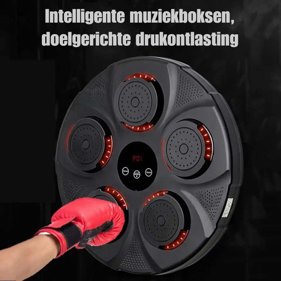 Slimme Boksmachine - Elektronische Reactie Bokstrainer met Muziek