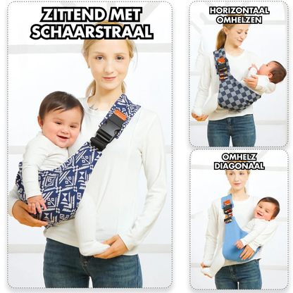 Crossbody Baby Carrier -   Ergonomic Hip Sling Carrier