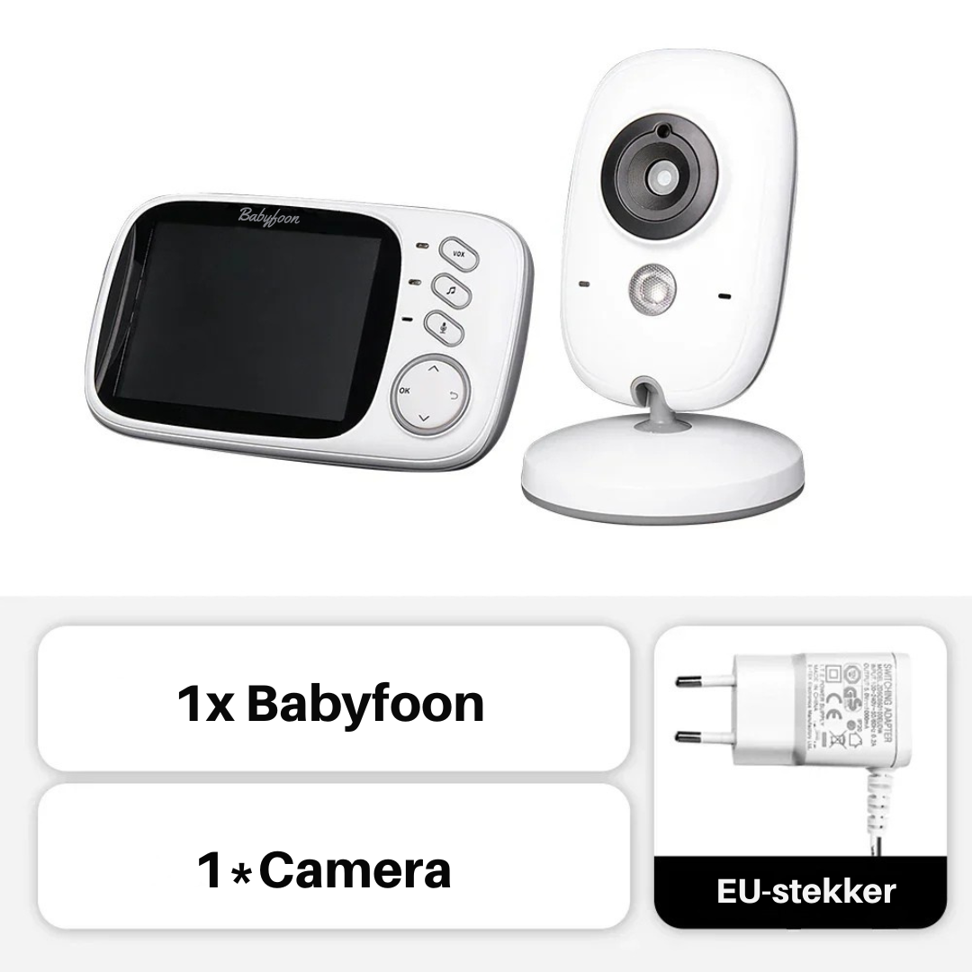 Babyfoon Met Scherm – Draadloze Babycamera Monitor