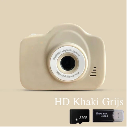 Kinder HD Digitale Camera – Kindercamera Met Micro SD-Kaart