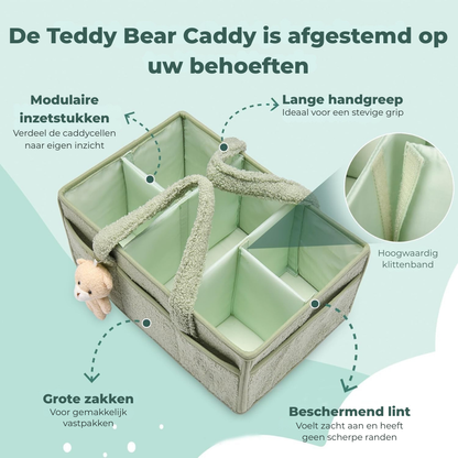 Baby Luier Caddy Organizer – Pluche Opbergcaddy Voor De Babykamer