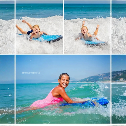 Opblaasbaar Bodyboard Voor Kinderen – Surf-Drijfbord Voor Strand En Zwembad