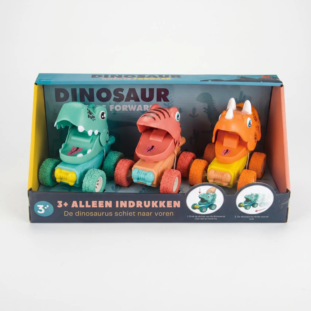 Dinosaurus Terugtrek Auto – Dinosaurus Monstertruck Speelgoed