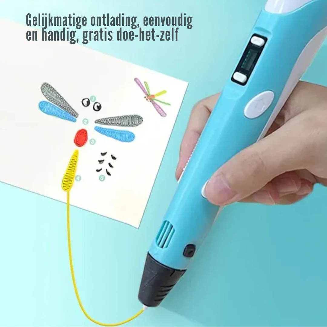 3D-Printpen – 3D Teken Doodlepen Voor Kinderen