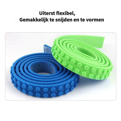 Bouwblokken Tape – Flexibele Kleverige Speelgoed Blokken Tape Voor Kinderen