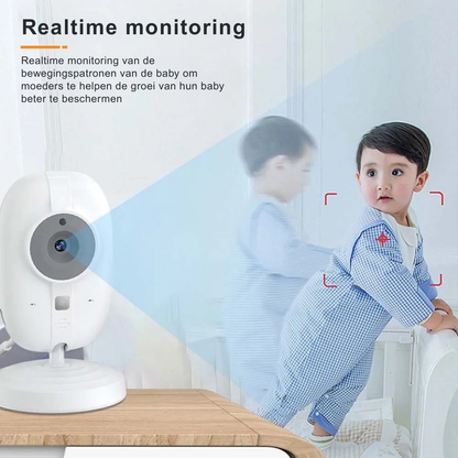 Babyfoon Met Scherm – Draadloze Babycamera Monitor