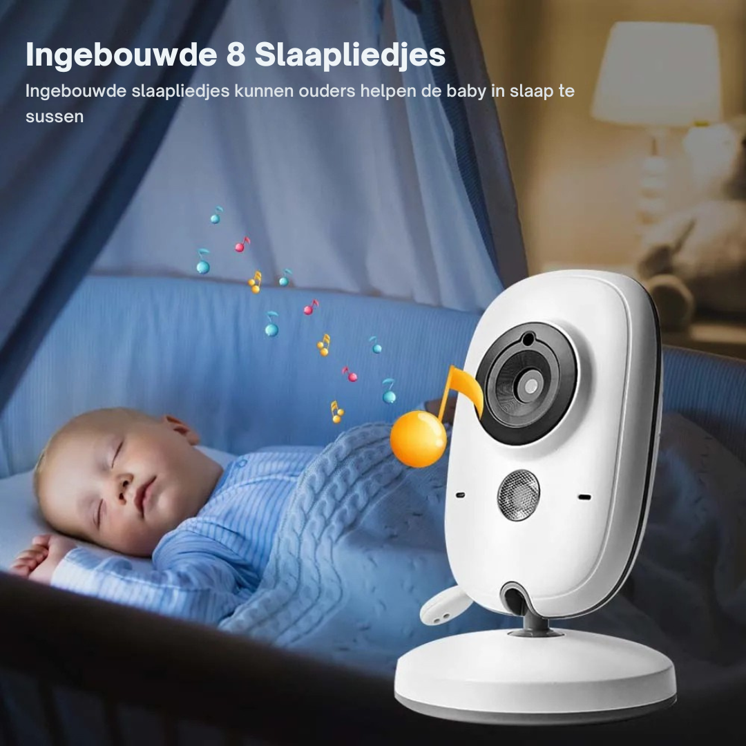 Babyfoon Met Scherm – Draadloze Babycamera Monitor