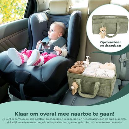 Baby Luier Caddy Organizer – Pluche Opbergcaddy Voor De Babykamer