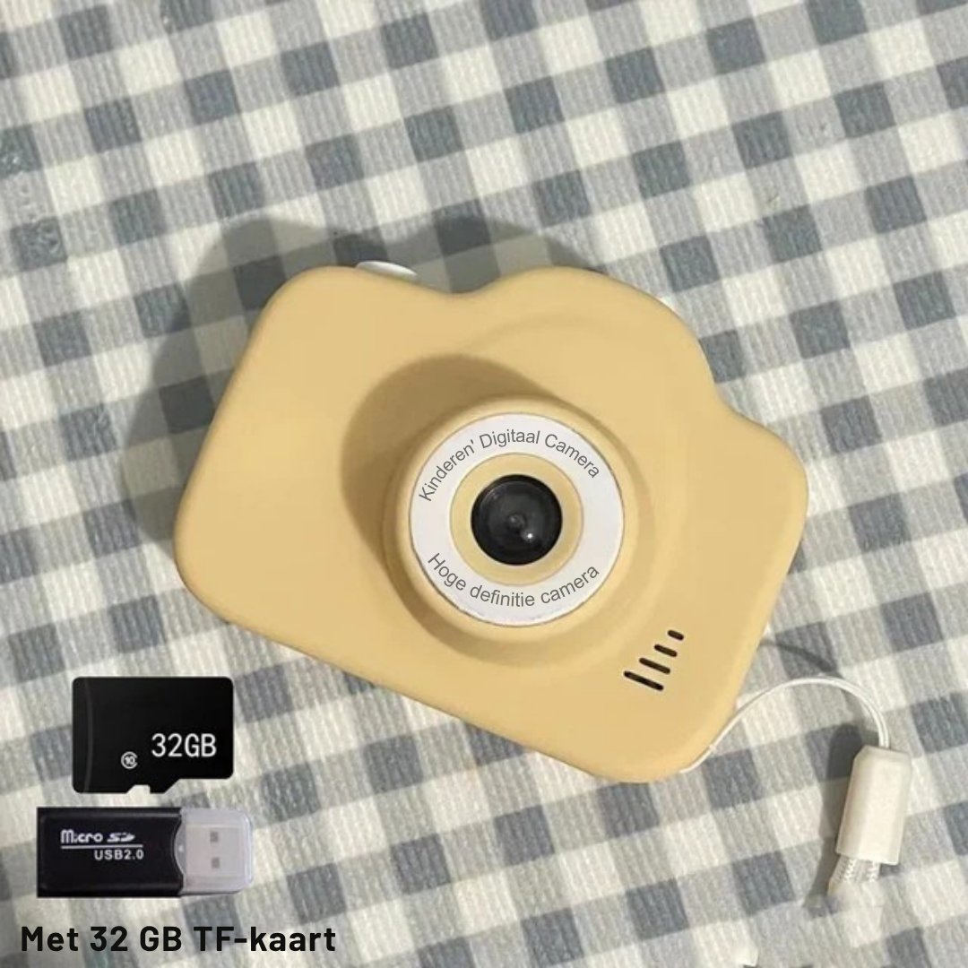 Kinder HD Digitale Camera – Kindercamera Met Micro SD-Kaart