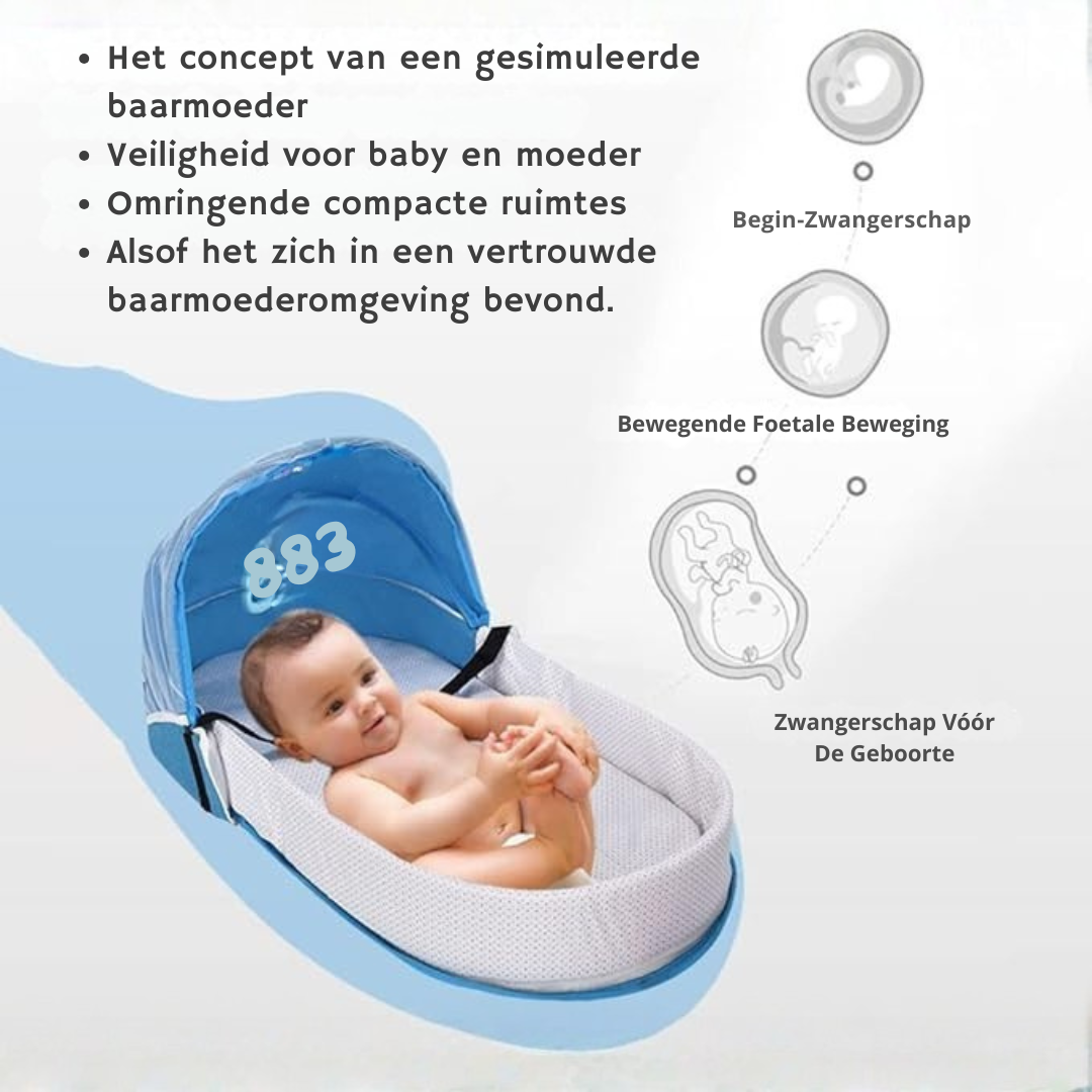 Opvouwbare Babywieg – Draagbaar Reisbedje Voor Baby’s